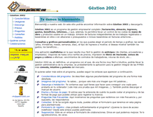 Tablet Screenshot of gestion2002.com